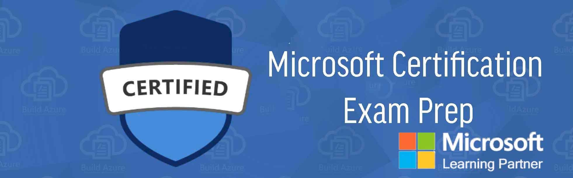 Microsoft Certification Exam Prep Microsoft Certification Exam Prep